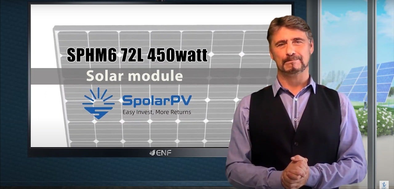 SpolarPV SP380BSM6-72